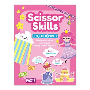 <span class=keywords><strong>Livre</strong></span> d'activités créatives sur le thème des <span class=keywords><strong>animaux</strong></span> et des princesses mignons pour l'apprentissage des compétences de découpe et de collage en gros - Product Image 4