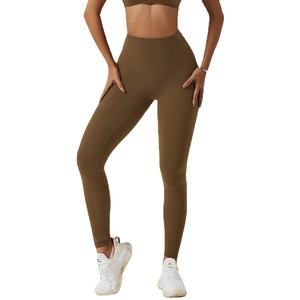 Active Wear Gym Ropa Cintura alta Scrunch Butt Fitness Yoga Leggings para mujeres - Product Image 1