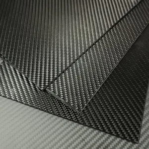 1mm 2mm 3mm 4mm Twill Plain Carbon Fiber Sheet CNC Carbon Fiber Plates