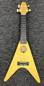 กีตาร์อูคูเลเล่ 21 นิ้ว ทรง <span class=keywords><strong>Flying</strong></span> <span class=keywords><strong>V</strong></span> 4 สาย สีสันสดใส สำหรับผู้เริ่มต้น - Product Image 3