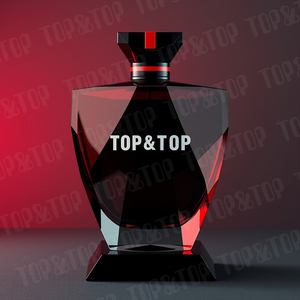 Tùy chỉnh cao cấp phong cách 50ml 75ml 85ml 100ml màu đỏ rõ ràng kính uốn cổ cổ điển dầu rỗng phun nước hoa chai dầu bao bì - Product Image 1