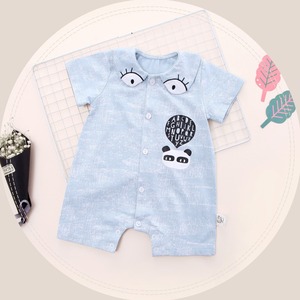 Ropa de Verano al por Mayor para Bebés Recién Nacidos, Mono con Lindos Estampados para Niñas - Product Image 3