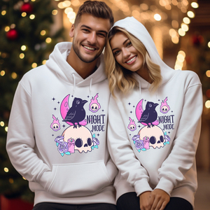 Hallowmas All Saints'Day Películas de terror y Chill Never Trust the Living Dead Inside Sudaderas CON CAPUCHA DE Feliz Navidad Unisex para mujeres - Product Image 2