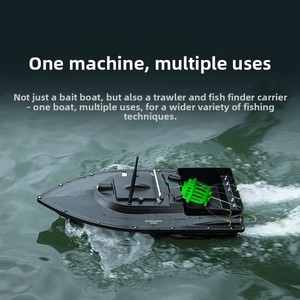 Nouveau <span class=keywords><strong>bateau</strong></span> à appâts télécommandé JF V80 fabriqué en Chine, en plastique, 500 m de portée, lumière nocturne, GPS, capacité de 2 kg, alimenté par <span class=keywords><strong>batterie</strong></span> - Product Image 3