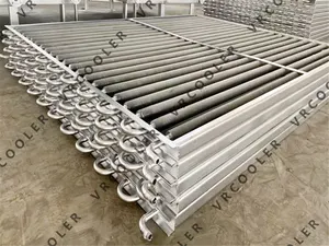 Heavy Duty Finned Pipe Heat Exchanger For Wood Grain Paper Printing Machine