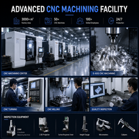 Fabricante de Piezas de Mecanizado CNC de Precisión Personalizadas para Torneado, Fresado, Mecanizado Suizo, Servicio de Componentes Metálicos OEM ODM