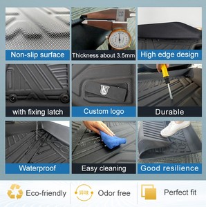 Alfombrilla para suelo de coche TPE 3D con ajuste perfecto al por mayor para MG RX8 2018-2020 - Product Image 2