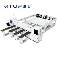 R-TUP DS-380 Incluye Software de Optimización, Sierra de Panel para Fabricación de Muebles CNC Inteligente y Automática
