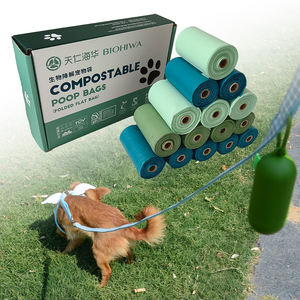 Offres Spéciales écologique parfumé compostable Portable extérieur chien merde sac de déchets biodégradables Dogy merde sacs - Product Image 1