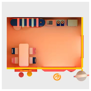 Equipo de Juegos Interactivo para Niños, Área de Juegos Interior, Ciudad de Aventuras Infantil, para Gimnasios Escolares - Product Image 6