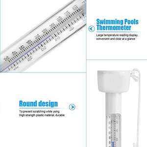 Incassable Jumbo facile à lire affichage de la température bain Spa flottant piscine thermomètre économique piscine accessoires - Product Image 4