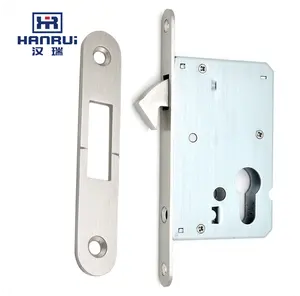Euro Type Hook Stainless Steel Mortice Lock Body For Sliding Door 50SD/EUROPEAN standard sliding mortise lock
