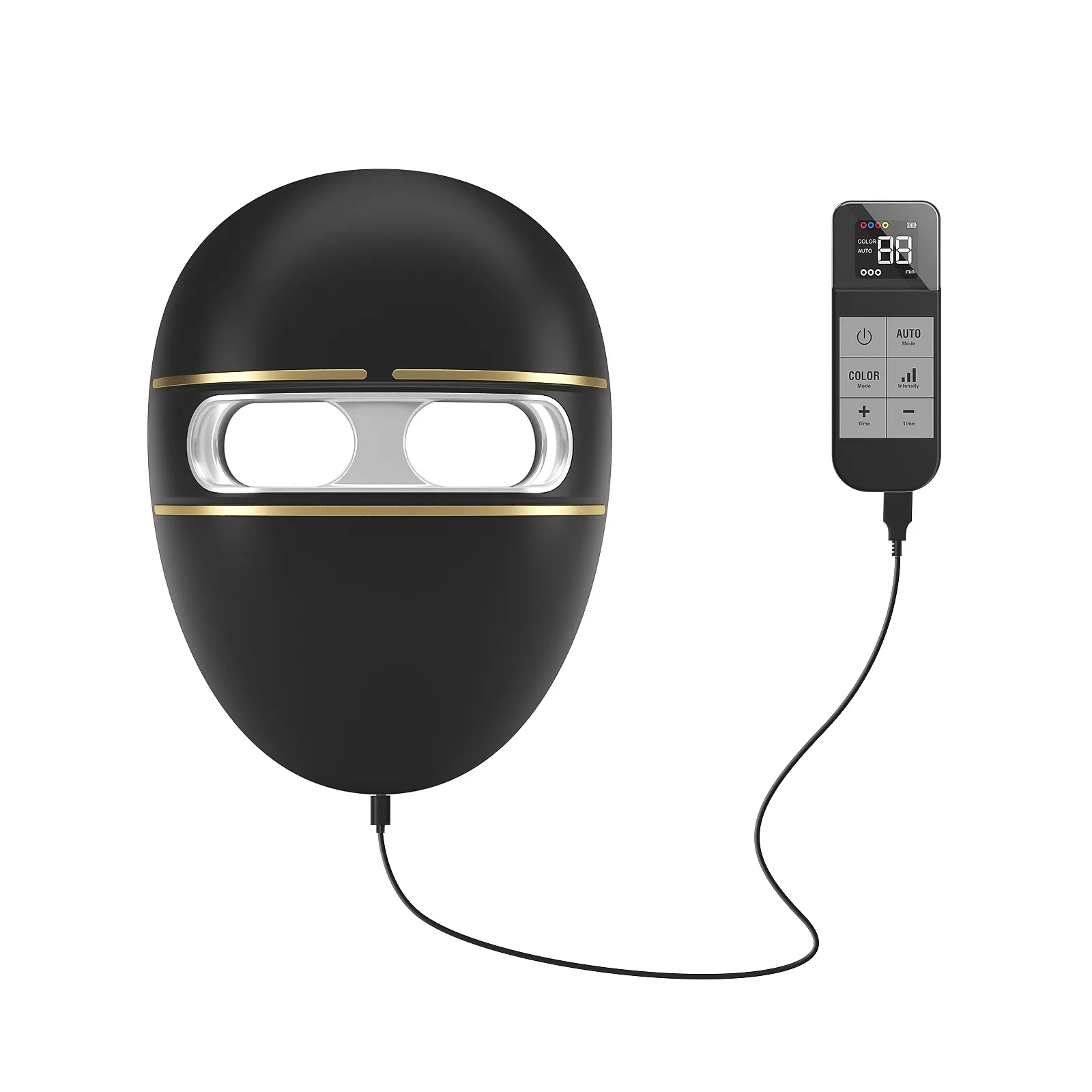 Smart Led Mask Red Yellow Bule Infared Light maschera facciale maschera led therapy massaggiatore per la cura della pelle di grado medico