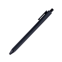 Stylos à bille en plastique personnalisés pour le sport, en gros, avec logo imprimé sur mesure, rétractables, largeur d'écriture 1,0 mm, multicolores, revêtement en caoutchouc