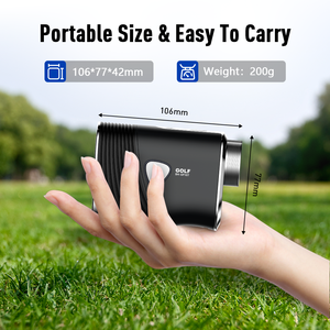 Télémètre laser portable professionnel Bosean pour le golf, 1000 m, avec fonction de verrouillage de pente, verrouillage de drapeau, magnétique, USB-C, <span class=keywords><strong>optique</strong></span> HD, pour tournois - Product Image 4