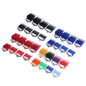 Juego de peines guía para cortapelos, 8 piezas, accesorios de plástico para cortapelos eléctrico, uso doméstico - Product Image 1