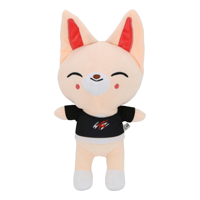 Jouets en peluche super doux en gros, dessin animé Bbokari Leebit Wolf Puppym, rembourrage en coton PP, cadeau pour enfants et adultes