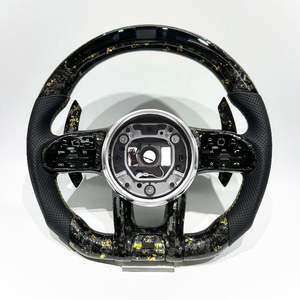 Volante de Fibra de Carbono Forjado Directo de Fábrica YLC con LED para Mercedes Benz W205 W212 W222 W463 W464 W205 W44 W204 W218 E63 - Product Image 1