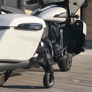 インドのオートバイ用ランディングギアパーキングブラケットスタンドスタビライザー側Flh Road Street Glide Training <span class=keywords><strong>Wheels</strong></span> Motardサポート - Product Image 6