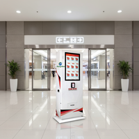 Distributeur automatique de produits de beauté en métal haut de gamme personnalisé, populaire, avec SDK, paiement par code QR, paiement par carte de crédit, intégration POS et options de paiement multiples