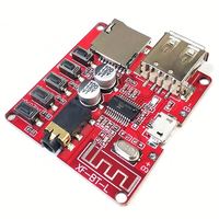 Papan Dekoder BT 4.1 Baru Modul Audio MP3 Lossless Amplifier Speaker Mobil Papan Sirkuit Modifikasi untuk Refit Audio DIY Elektronik P