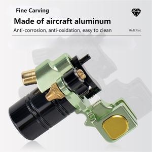 Machine à tatouer rotative en aluminium aéronautique de haute qualité, pour liner et shader, pour l'art corporel, usage professionnel, vente en gros - Product Image 5