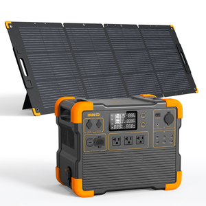 Station d'alimentation portable 2200W 1536WH, générateur solaire avec 13 prises, idéal pour les voyages - Product Image 4