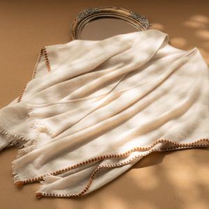 Chal de Cachemira Pura Extra Grande, Moderno y Versátil, Capa Multifuncional con Estampado de Lana Pashmina, Nueva Colección Otoño Invierno - Product Image 2