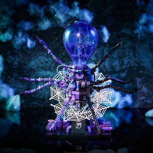 Mechanical Spider Building <strong>Kit</strong> with LED Lights - Robotic Insect <strong>Model</strong> Set, Halloween Christmas Gift <strong>for</strong> <strong>Adults</strong> &amp; Boys - Product Image 4