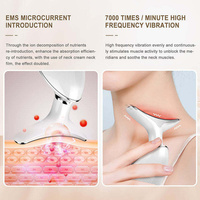 Masajeador Facial Reafirmante y Rejuvenecedor de Piel para Mujer, 3/7 Colores, Dispositivo Antiarrugas y Antienvejecimiento