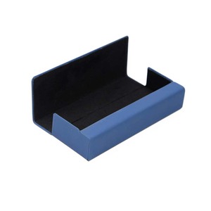 Fornecimento de Fabricante OEM/ODM de Caixas de Embalagem de Papel Azul Escuro e Estojos de Luxo em Couro PU para Óculos de Sol e Sacos para Óculos - Product Image 2