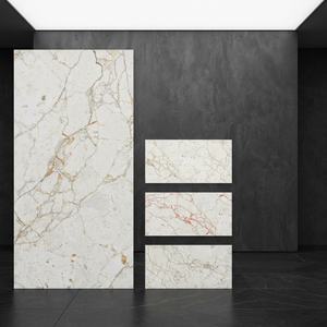 Azulejos de porcelana con aspecto de mármol para pisos y paredes, Stacy Light, 600x1200mm, brillantes y esmaltados, para proyectos mayoristas - Product Image 5