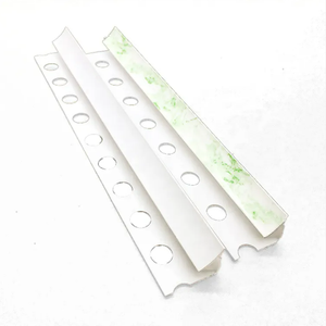 Profilé PVC moderne pour <span class=keywords><strong>carrelage</strong></span>, <span class=keywords><strong>finition</strong></span> de surface pour angles et coins muraux, installation facile, profilé en L, qualité assurée - Product Image 3