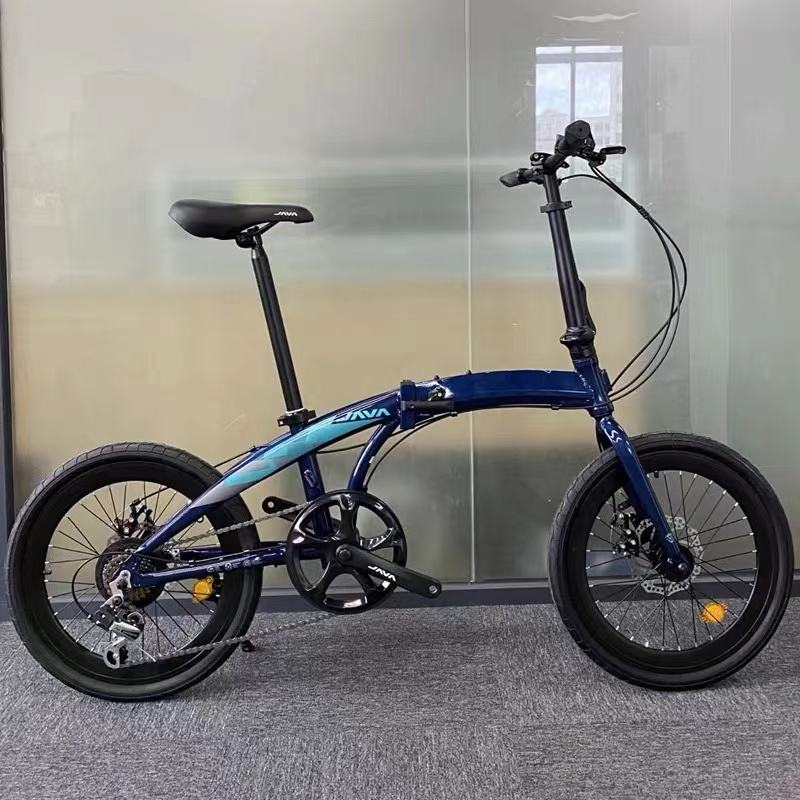 Fantas-bike Java ZELO Foldable Bike for Adult Aluminum Alloy Disc Brake 20  Inch Folding Bicycle