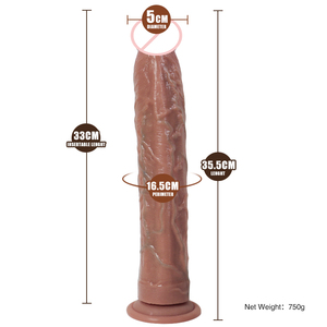 Großhandel Superlanger 14 Zoll Realistischer Erwachsenen-Sexspielzeug <span class=keywords><strong>Penis</strong></span> Großer <span class=keywords><strong>Dildo</strong></span> für Frauen <span class=keywords><strong>Penis</strong></span>-<span class=keywords><strong>Masturbator</strong></span> - Product Image 6
