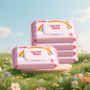 J.CongBo Lingettes humides personnalisées à prix abordable et ultra douces, échantillons gratuits, fabricant professionnel de lingettes humides en provenance de Chine - Product Image 2