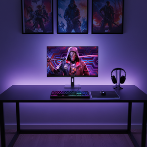 Monitor Gaming 32 Inci 4K 160Hz HDR400 1ms Panel IPS Antarmuka DP 95% DCI-P3 Untuk Penggunaan Desktop Harga Pabrik Tersedia Branding Kustom - Product Image 2
