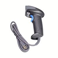 Lector de código de barras Android con cable portátil USB Código Qr de mano 1D 2D Escáner de código de barras