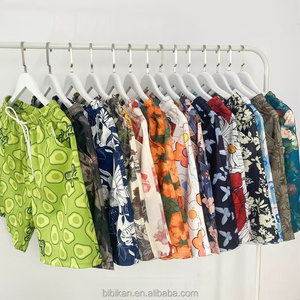 Vente d'usine de shorts de plage en coton d'occasion pour hommes en stock de vêtements d'occasion pour hommes - Product Image 2