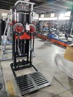 Levage latéral debout avec pile de poids Selectorisé Machine de vol multifonctionnelle debout mouche debout pour la poitrine et le dos