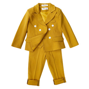Otoño e Invierno, nuevo traje de niño, ropa, vestido de actuación, traje pequeño, <span class=keywords><strong>pasarela</strong></span> infantil, conjuntos de flores para niño - Product Image 6