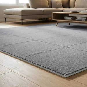 Suelo Insonorizante <span class=keywords><strong>de</strong></span> 14 mm <span class=keywords><strong>de</strong></span> Espesor |   Losetas <span class=keywords><strong>de</strong></span> Alfombra Modulares Antivibración para Uso Residencial y Comercial - Product Image 1