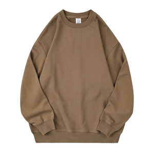 Sweat-shirt unisexe en coton tricoté à col rond, coupe classique, en molleton doux, personnalisable avec logo, décontracté et basique pour l'automne - Product Image 2