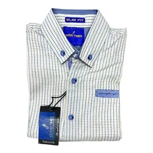 Camisa de Vestir Casual para Hombre Good Times 100% Algodón Varios Tamaños Incluyendo 6XL Diseño Profesional Tipo de Suministro ODM - Product Image 1