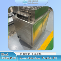 Équipement de découpe automatique à flux continu pour chips / frites de qualité alimentaire