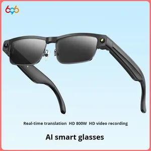 แว่นตาอัจฉริยะรุ่นใหม่ L802 <span class=keywords><strong>Pro</strong></span> ปี 2026 พร้อมระบบป้องกันภาพสั่นไหว EIS กล้อง HD 8MP บันทึกวิดีโอ POV ความละเอียด 1200P ระบบเสียงระดับมืออาชีพ แว่นตาสำหรับเล่นกีฬา - Product Image 2