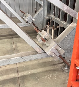 Système d'ancrage de coffrage pour murs unilatéraux GF Trio Maximo Manto <span class=keywords><strong>SB</strong></span> Brace Frame 6m 8m Colonne en acier pour la <span class=keywords><strong>construction</strong></span> en béton - Product Image 4