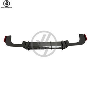 ดิฟฟิวเซอร์หลังคาร์บอนไฟเบอร์แบบแห้งทรง R สำหรับ Mercedes Benz W464 G63 G500 G580 AMG ปี 2019-2024 ชุดแต่งคาร์บอนสำหรับส่วนท้ายรถยนต์ - Product Image 1