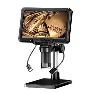 MK7 2025 7-Inch HD Display Digital Industrial Rotatable LED Light Source 1080p Camera 1000X Magnification MK7 - Product Image 1