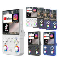 Console portable rétro Qbuy R36 Ultra, écran 4,0 pouces, lecteur vidéo de poche avec Wi-Fi, YouTube, Instagram, TikTok